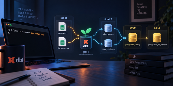 dbt : installer notre environnement local et découvrir les seeds