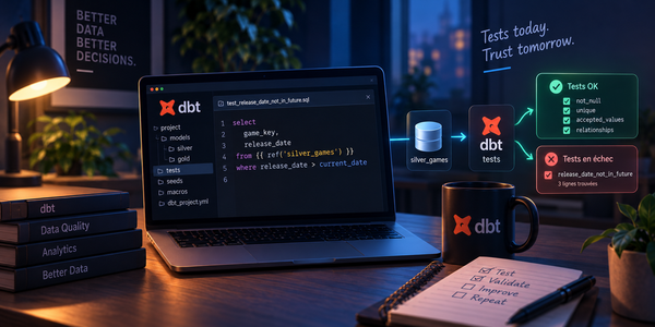 dbt : tester la qualité de nos données